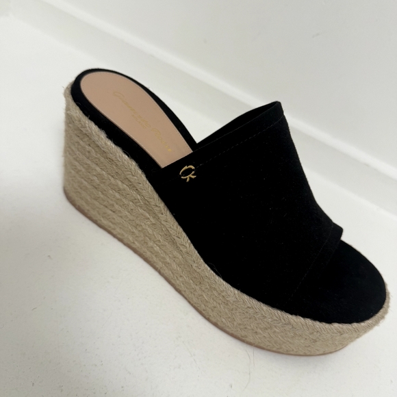 Sz 38.5 39 39.5 NIB $795 Gianvito Rossi wedges